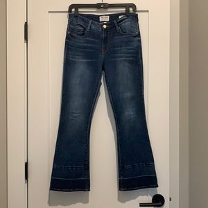 Frame Denim - Le Crop Mini Boot Jeans Size 27